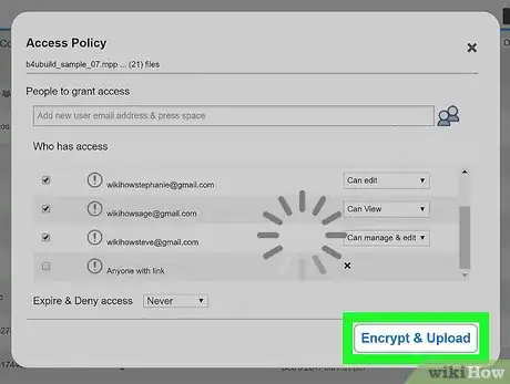Image titled Protect a Google Drive Folder on PC or Mac Step 30