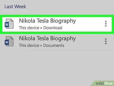 Image titled Remove Footers in Word on Android Step 3