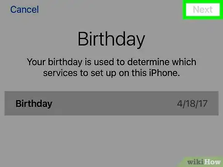 Image titled Create an Apple ID on an iPhone Step 6