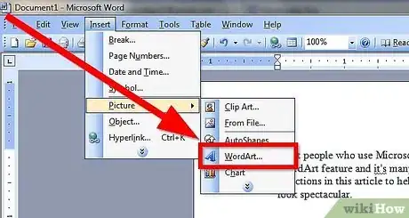 Image titled Use the WordArt Feature in Microsoft Word Step 7