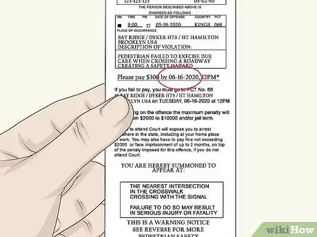 Image titled Fight a Jaywalking Ticket Step 4