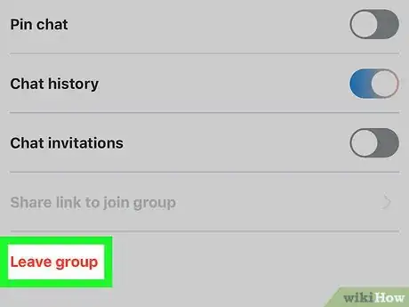Image titled Block a Skype Group on iPhone or iPad Step 10