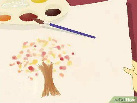 Image titled Paint Fall Trees Step 15