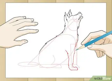 Image titled Draw a Realistic Wolf Step 19
