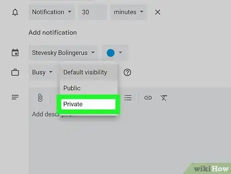 Image titled Make a Google Calendar Private Step 11