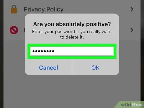 Image titled Delete a House Party Account Step 7