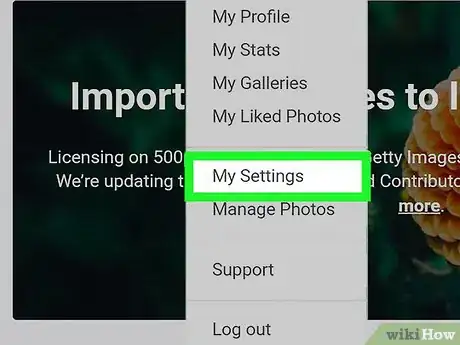Image titled Sell Photos on 500px on Android Step 6