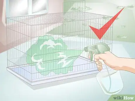 Image titled Disinfect a Finch Cage Step 6