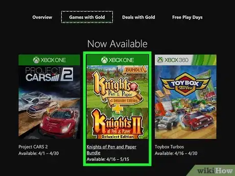 Image titled Find Xbox Gold Free Games Step 8