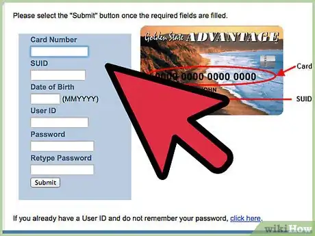Image titled Check Food Stamp Balance Online Step 3