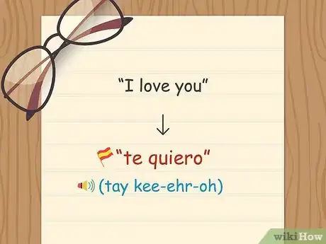 Image titled Say “I Love You” in Spanish Step 1