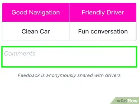 Image titled Leave a Lyft Review Step 6