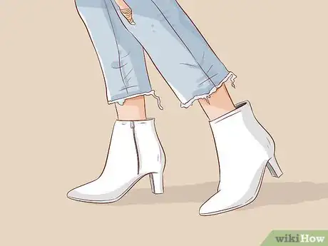 Image titled Wear White Booties Step 4