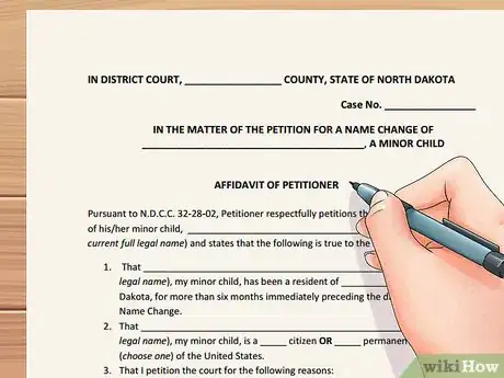 Image titled Change Your Name in North Dakota Step 23