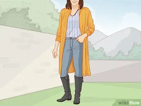 Image titled Style Tall Black Boots Step 6