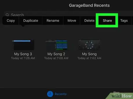 Image titled Delete a Ringtone Made by GarageBand Step 3