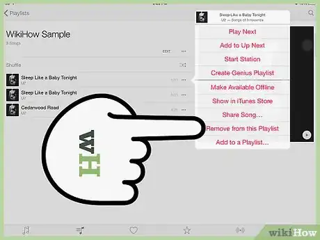 Image titled Make a Playlist on an iPod Step 4