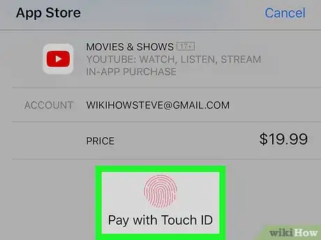 Image titled Purchase a Movie on YouTube on iPhone or iPad Step 7