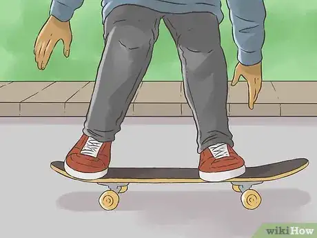 Image titled 180 on a Skateboard Step 5
