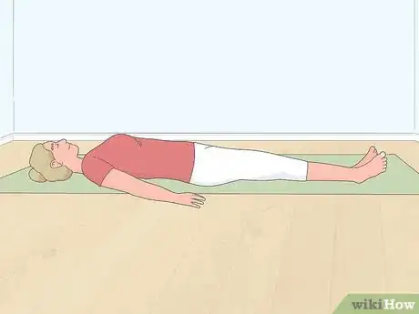 Image titled Use Yoga for Shoulder Pain Step 1