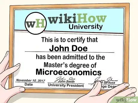 Image titled Get a Doctorate in Economics Step 3