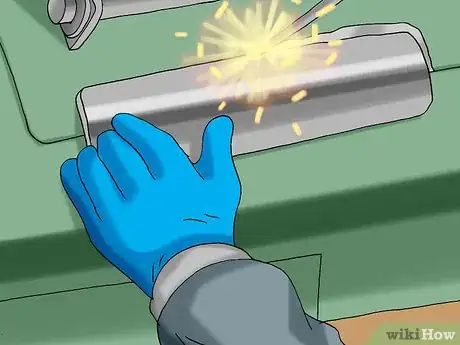 Image titled Make a Wood Burning Heater from an Air Compressor Tank Step 11