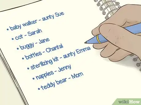 Image titled Write a Thank You for a Baby Shower Step 1