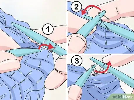 Image titled Knit Ribbons Step 4