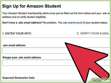 Image titled Sign Up for Free Amazon Prime Student