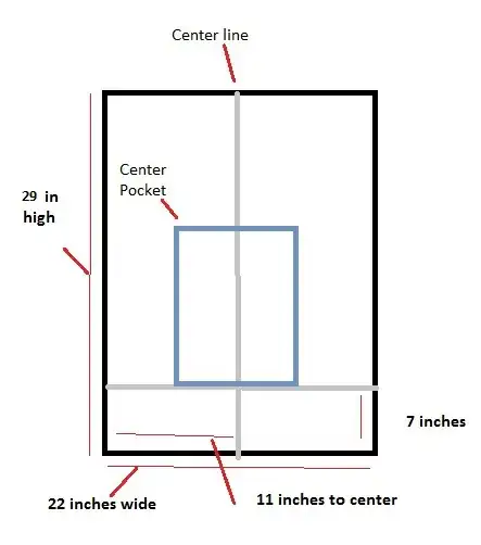 Image titled Bag pocket centering 2