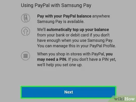 Image titled Connect PayPal to Samsung Pay Step 5