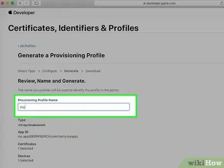 Image titled Create a Provisioning Profile for iPhone Step 15