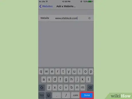 Image titled Block Websites on an iPhone Step 10