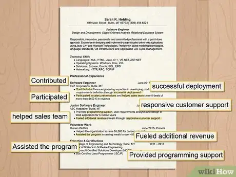 Image titled Avoid Common Resume Mistakes Step 1