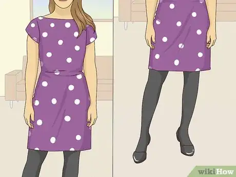 Image titled Style Black Tights Step 1