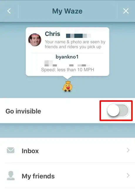 Image titled Become Invisible on the Waze Map Step 4.png