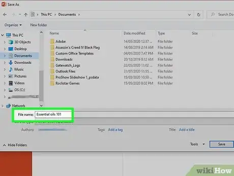Image titled Save a PowerPoint Presentation Step 5