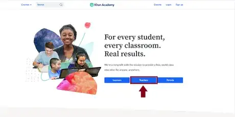 Image titled Select Teachers on Khan Academy's Homepage.png