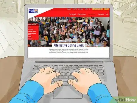 Image titled Volunteer over Spring Break Step 1