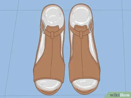 Image titled Stretch Open Toe Leather Shoes Step 2