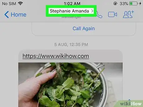 Image titled Block a Contact in Facebook Messenger on iPhone or iPad Step 3