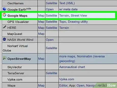 Image titled Get to a Google Maps Location Through a Wikipedia Geohack Step 3