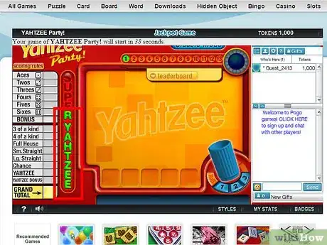 Image titled Play Yahtzee Party on POGO Step 9