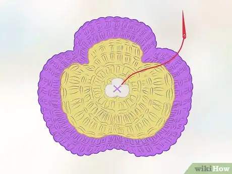 Image titled Crochet Pansy Flowers Step 12