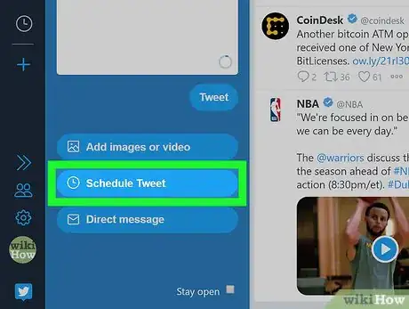 Image titled Schedule Tweets Step 4