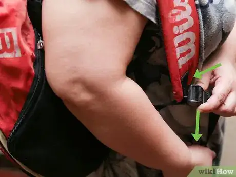 Image titled Shorten Backpack Straps Step 5