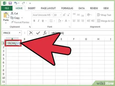 Image titled Add Autonumber in Excel Step 2