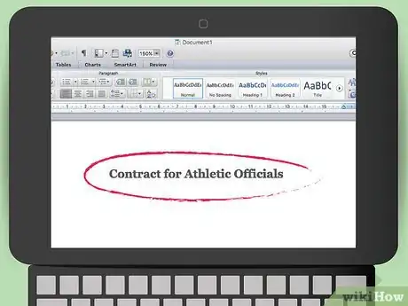 Image titled Draft an Athletic Official Contract Step 2