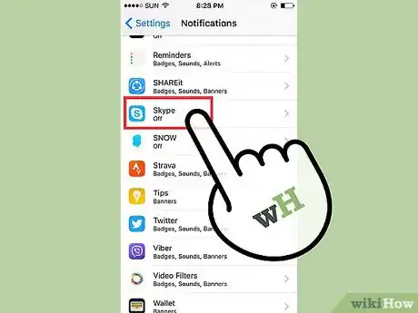 Image titled Turn Off Cellular Data for Skype on an iPhone Step 3