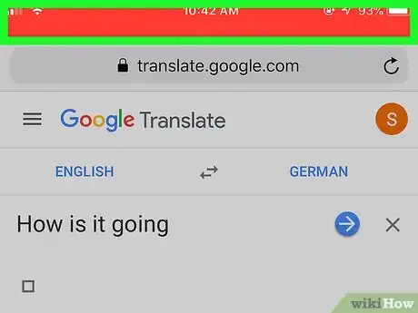 Image titled Record Google Translate Voice on iPhone or iPad Step 9